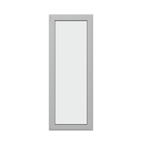 Балконная дверь BRUSBOX левая Поворотно-откидная без импоста 3 стекла (800*2000*70)