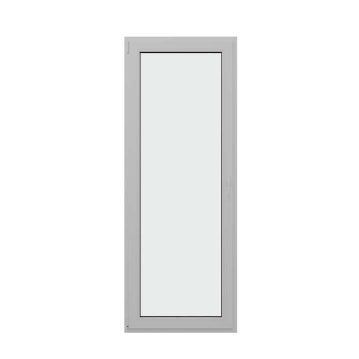 Балконная дверь BRUSBOX левая Поворотно-откидная без импоста 3 стекла (800*2000*70)