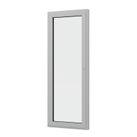 Балконная дверь BRUSBOX левая Поворотно-откидная без импоста 3 стекла (800*2000*70)