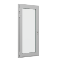 Входная дверь ПВХ BRUSBOX левая без импоста 3 стекла (1000*2000*70)