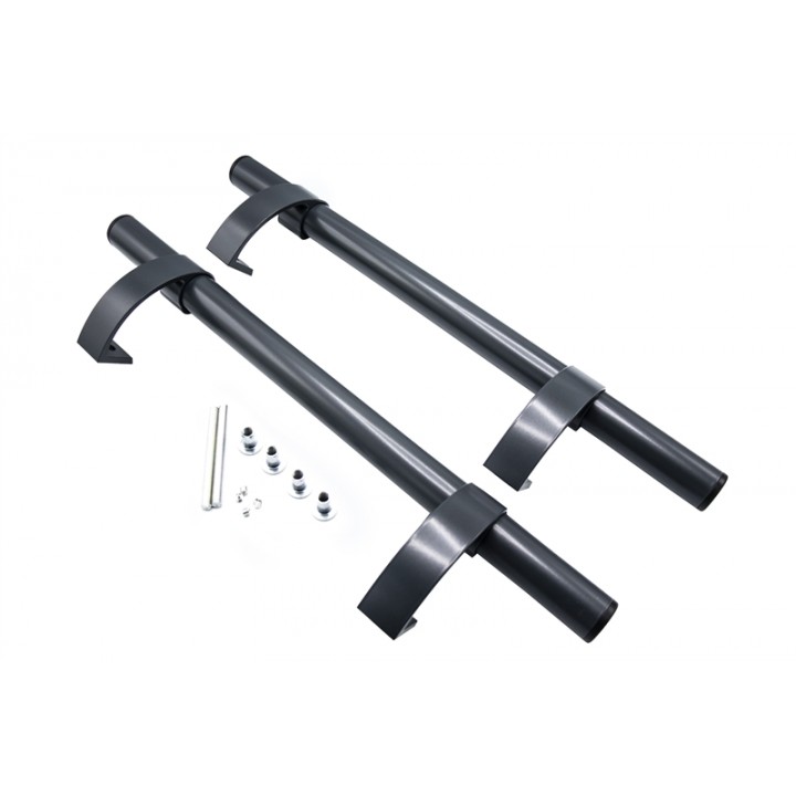 Ручка дверная прямая P-2 500 мм, антрацит