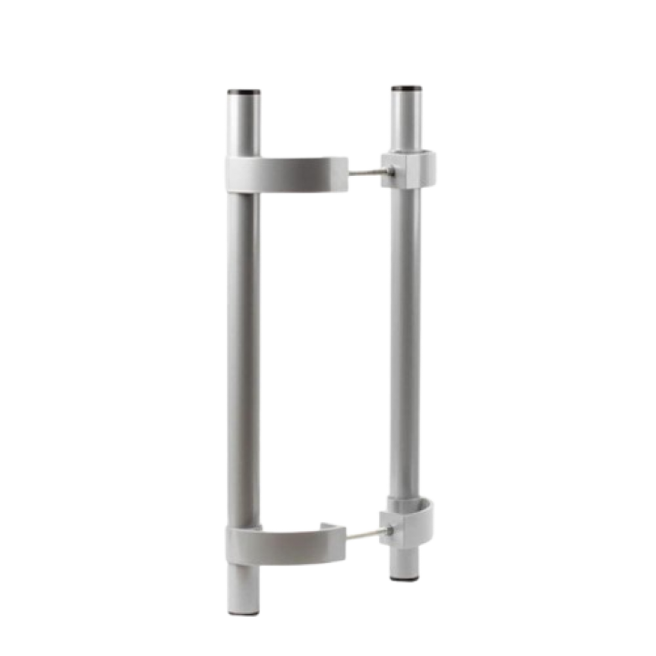 Ручка дверная прямая P-2 500 мм, серебро