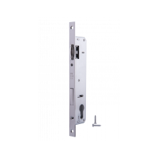 Замок WINDOORPRO врезной с роликовой защелкой и ригелем 25/85/16