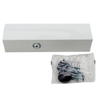 Доводчик GEZE 2000 EN2/4/5 без тяги, белый (100 кг) 