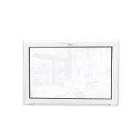 Окно ПВХ BRUSBOX одностворчатое фрамужное 3 стекла (1000*550*70)